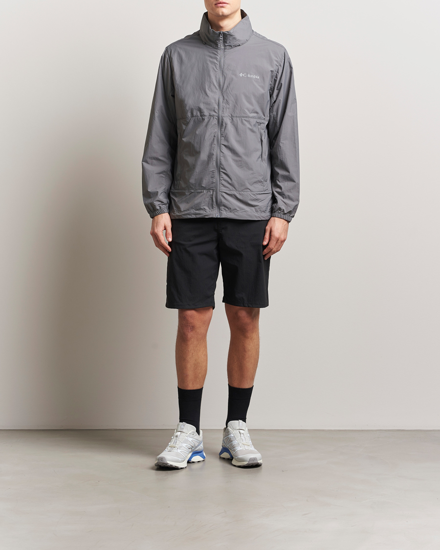Homme | Manteaux Et Vestes | Columbia | Loop Basin Windbreaker City Grey