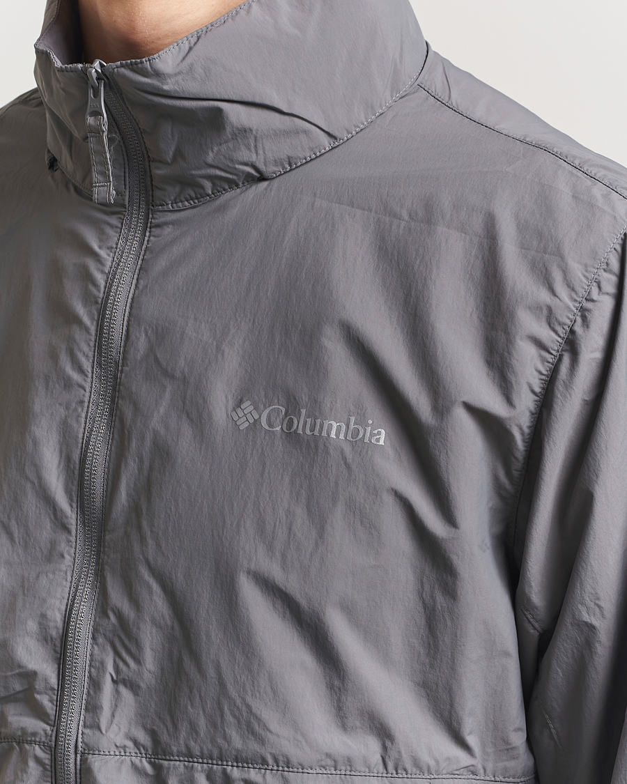 Homme | Manteaux Et Vestes | Columbia | Loop Basin Windbreaker City Grey