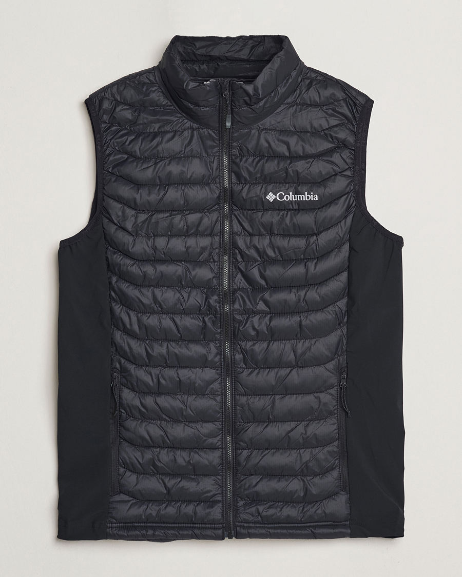 Homme | Gilets | Columbia | Powder Pass Hybrid Vest Black