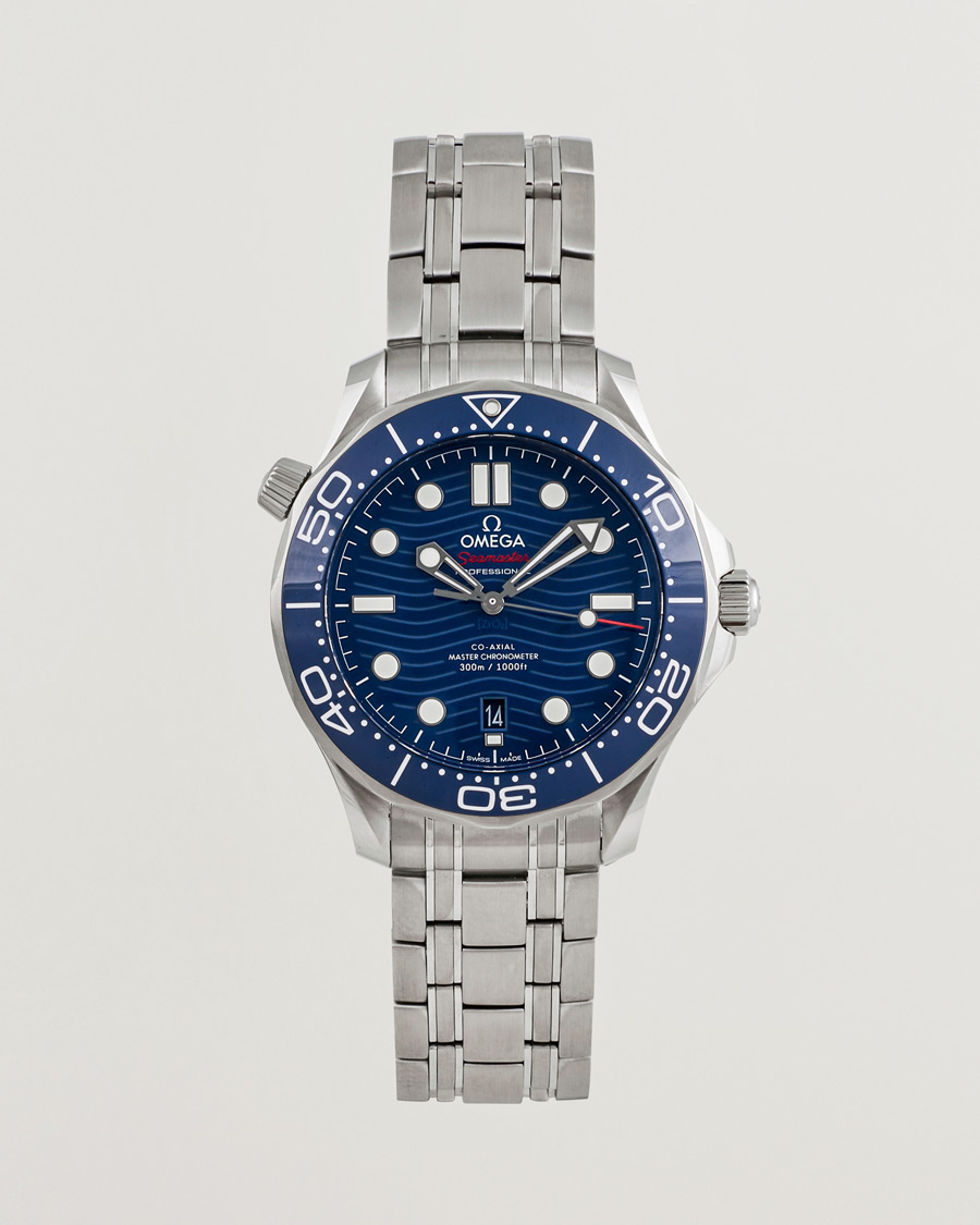 Heren | Omega Pre-Owned Seamaster Diver 300M Steel Blue | Omega Pre-Owned | Seamaster Diver 300M Steel Blue