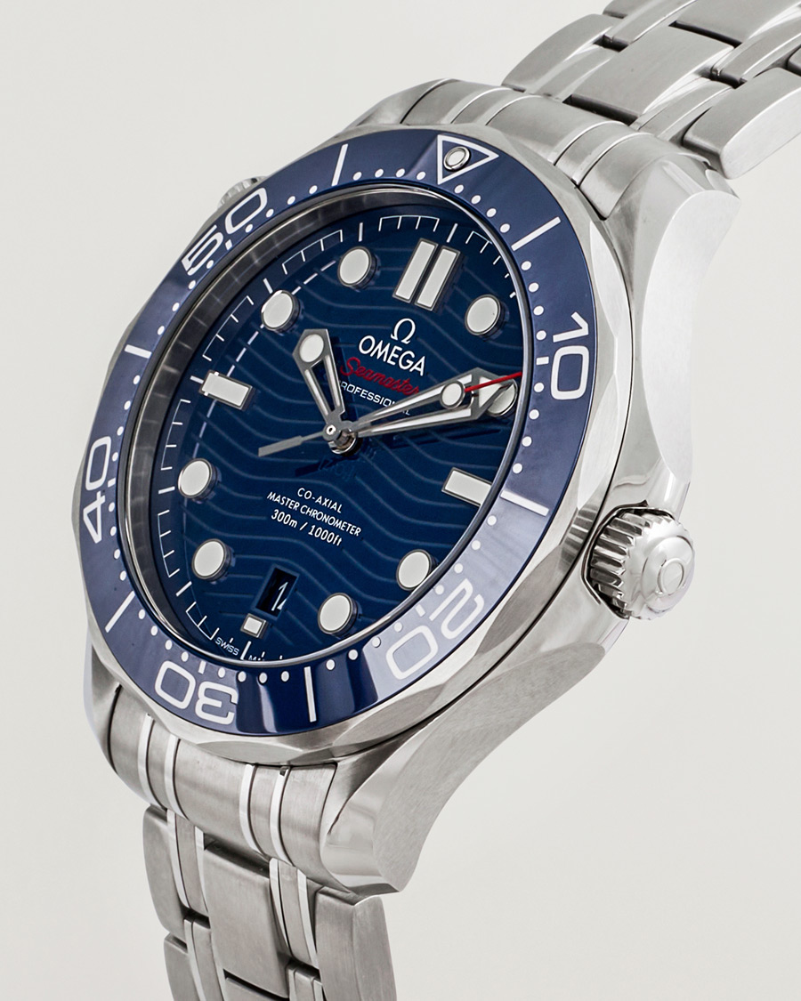 Heren | Omega Pre-Owned Seamaster Diver 300M Steel Blue | Omega Pre-Owned | Seamaster Diver 300M Steel Blue
