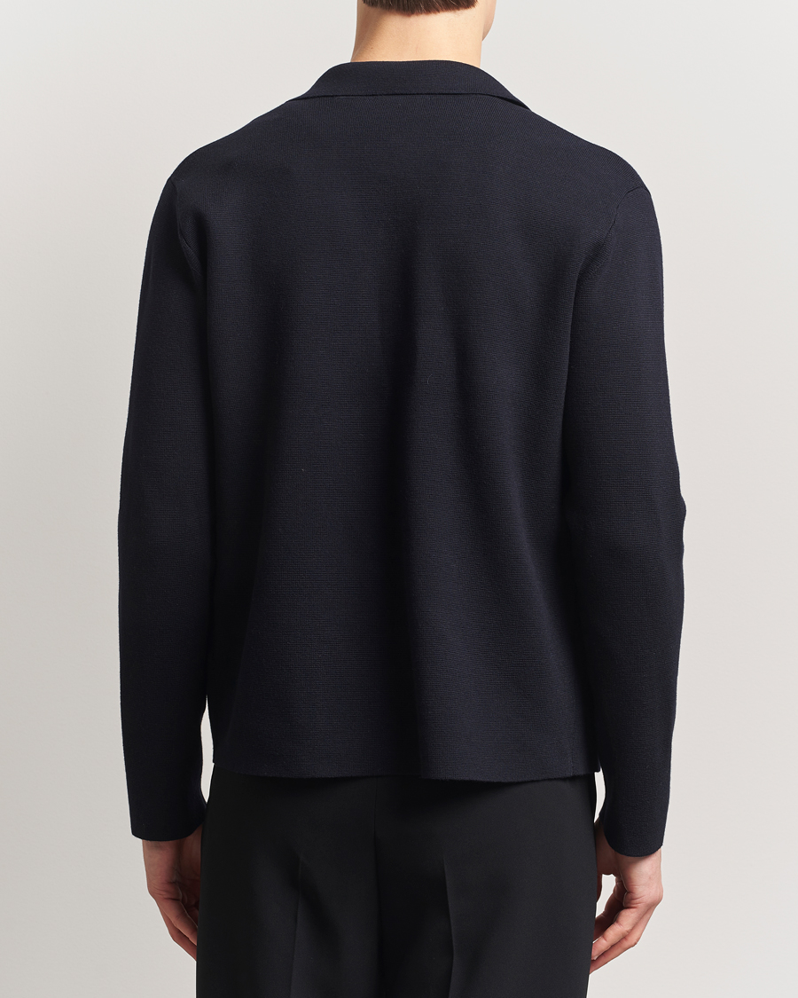 Homme | Pulls Et Tricots | Tiger of Sweden | Celyn Cotton/Wool Full Zip Light Ink