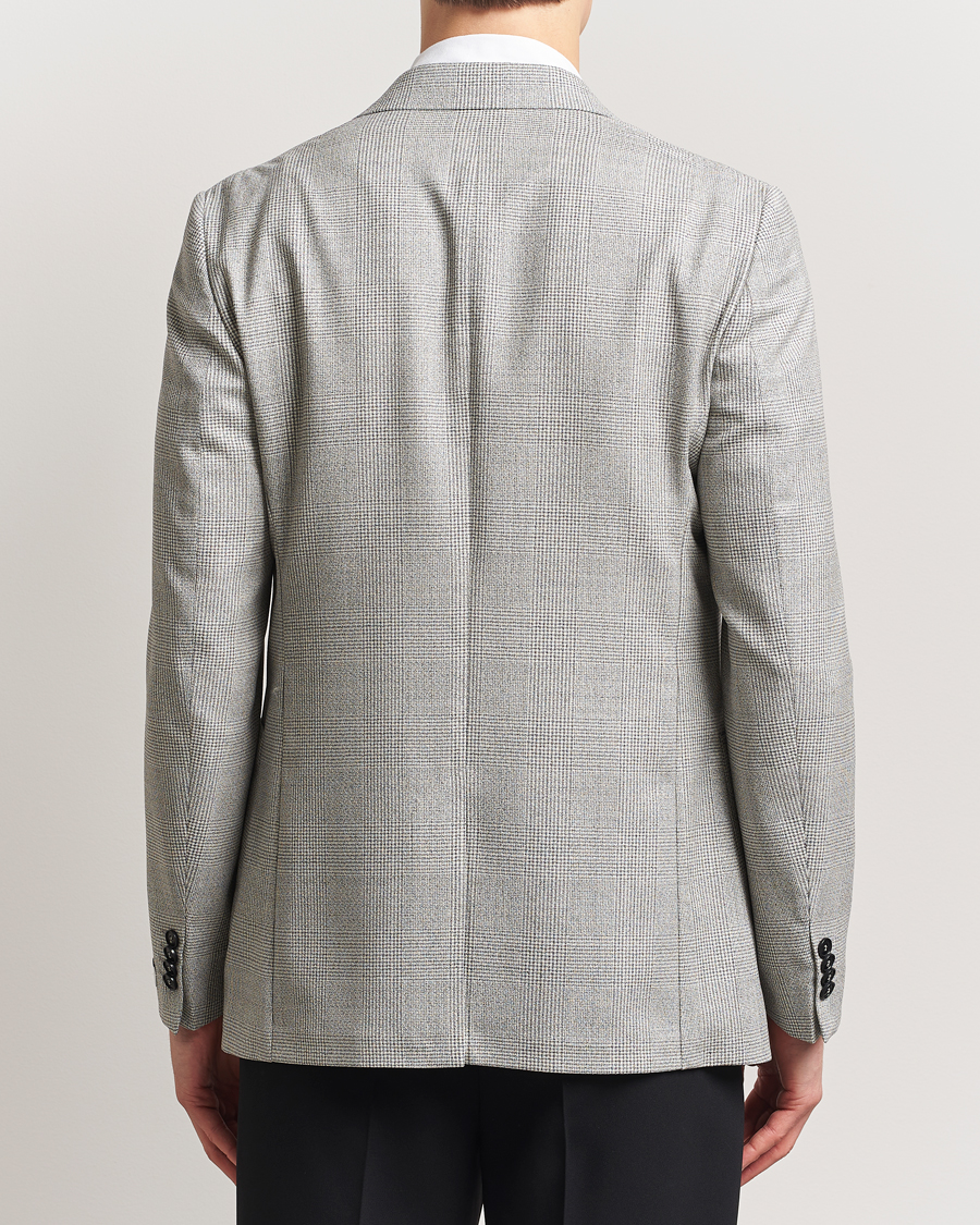 Heren | Blazers | Tiger of Sweden | Julien Wool Checked Blazer Granite