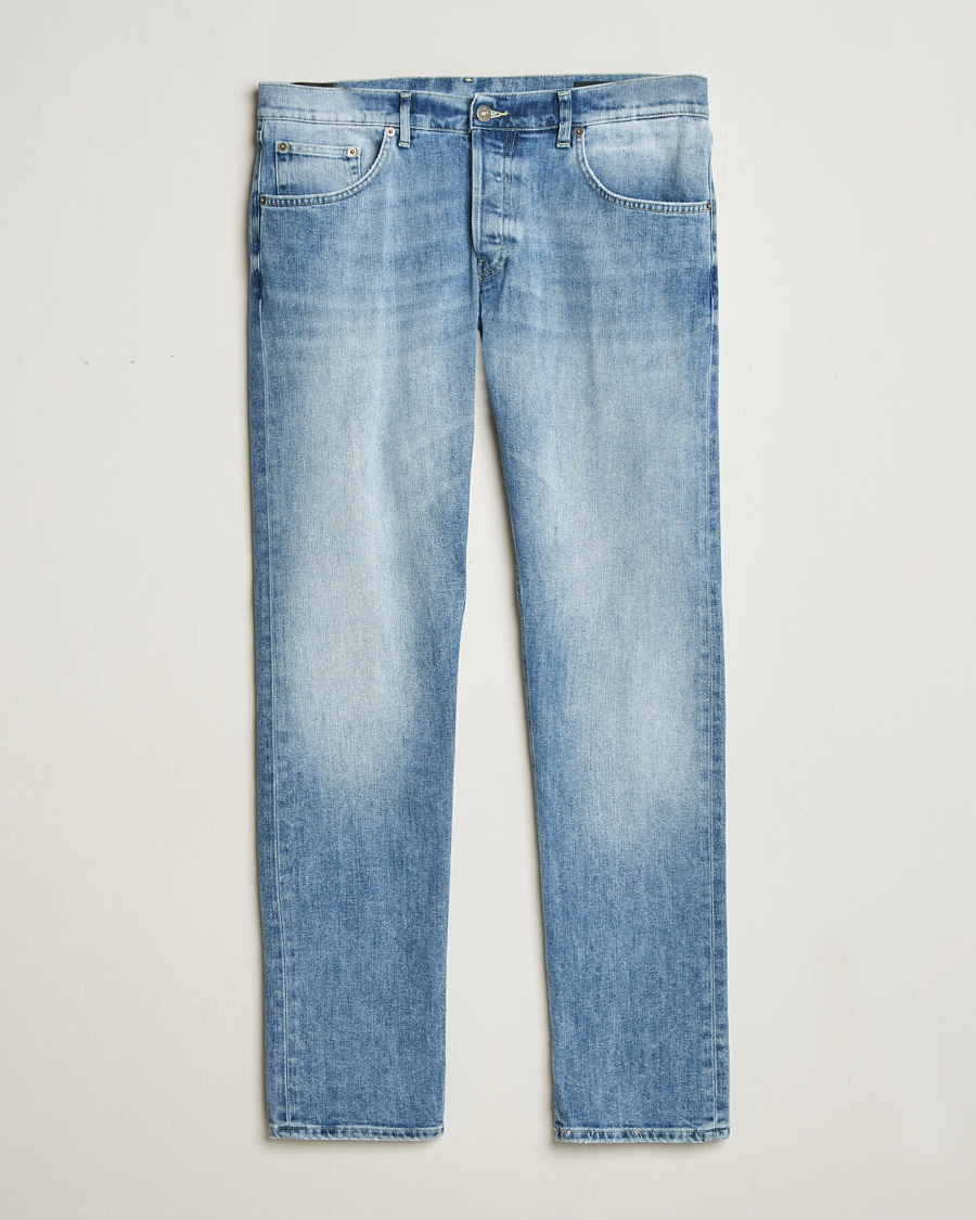 Homme | Jeans | Dondup | Icon Regular Fit Jeans Light Blue