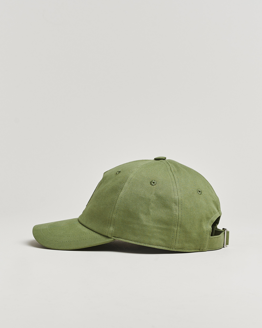 Homme | Bobs Et Casquettes | Dondup | Logo Baseball Cap Dark Green