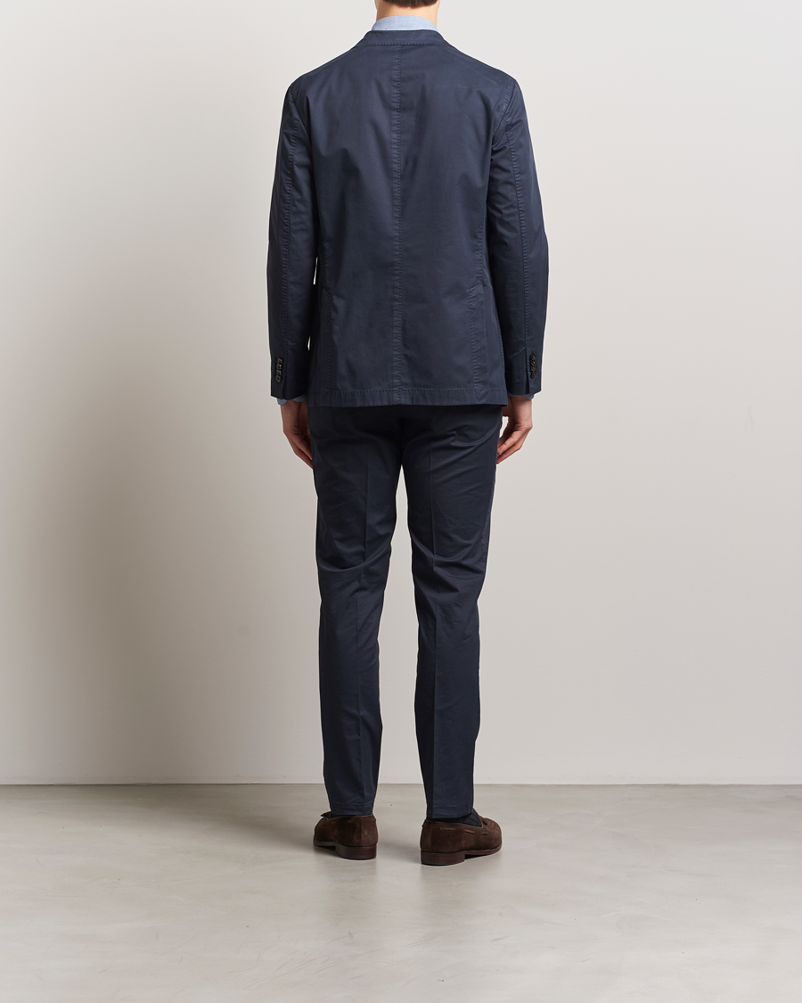Homme | Costumes | Boglioli | K Jacket Supima Cotton Suit Navy