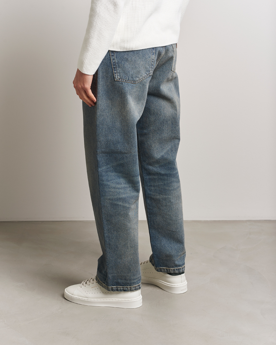 Homme | Baskets | Axel Arigato | Court Sneaker Off White/Blue