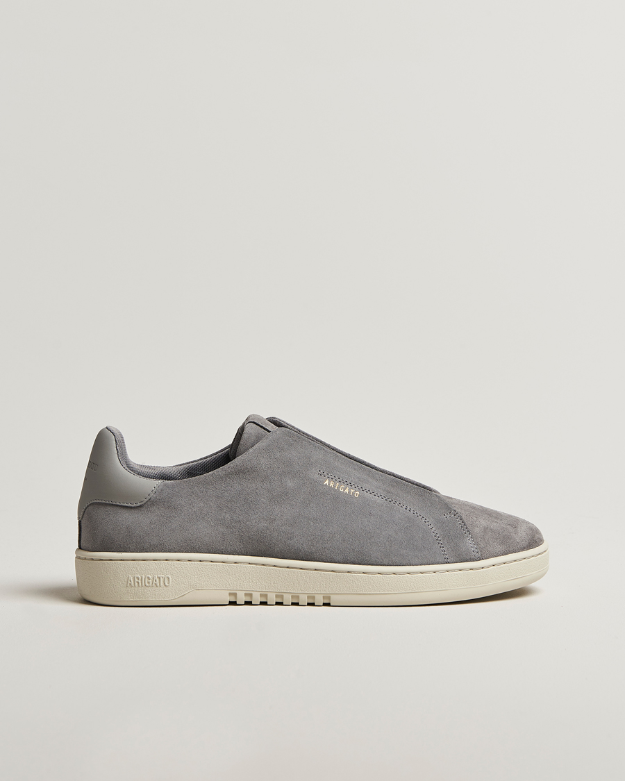 Homme | Baskets | Axel Arigato | Dice Laceless Suede Sneaker Dark Grey