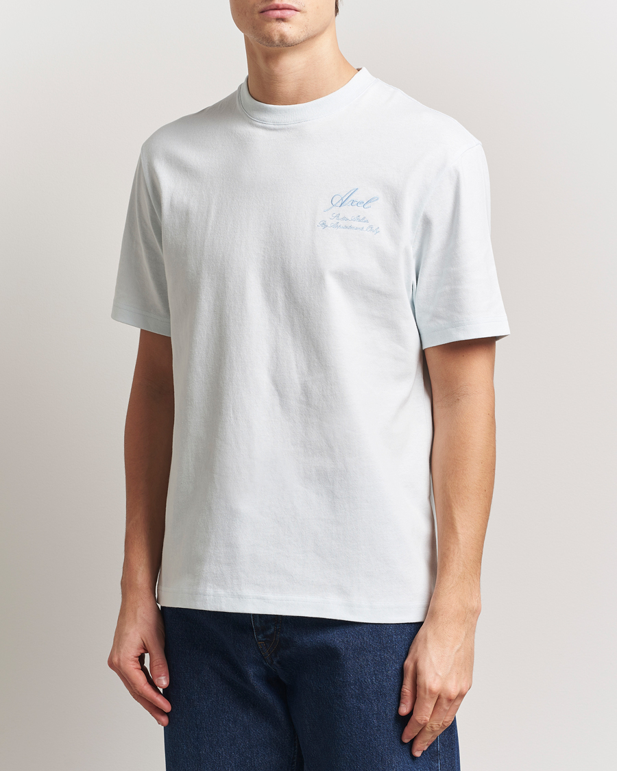 Homme | T-shirts | Axel Arigato | Atelier T-Shirt Ice Blue