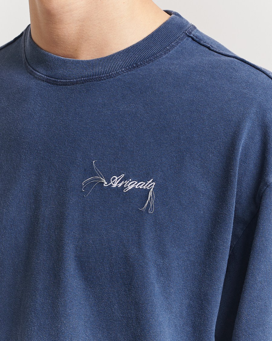 Heren | T-shirts | Axel Arigato | Honor Washed T-Shirt Navy