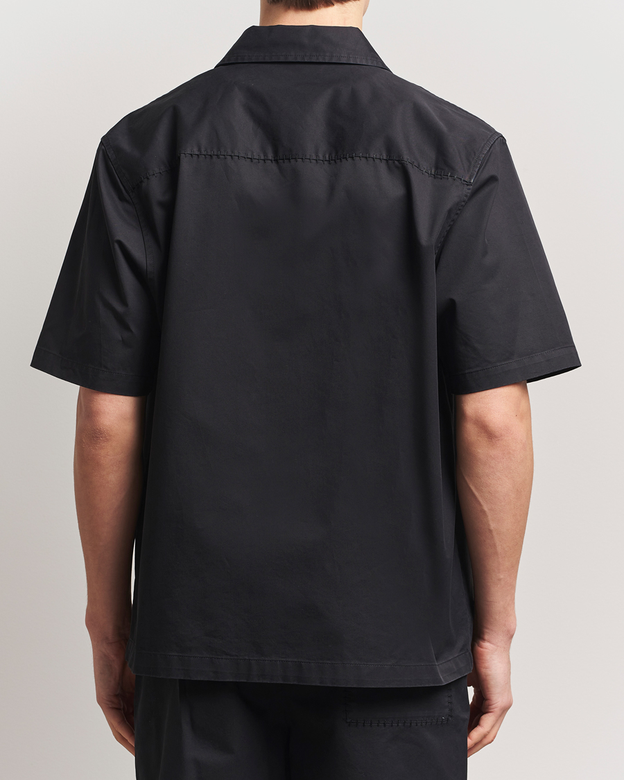 Heren | Overhemden | Axel Arigato | Stitch Embroidered Shirt Black