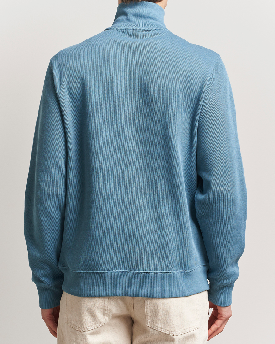 Heren | Truien | Lacoste | Rib Interlock Half Zip Limestone