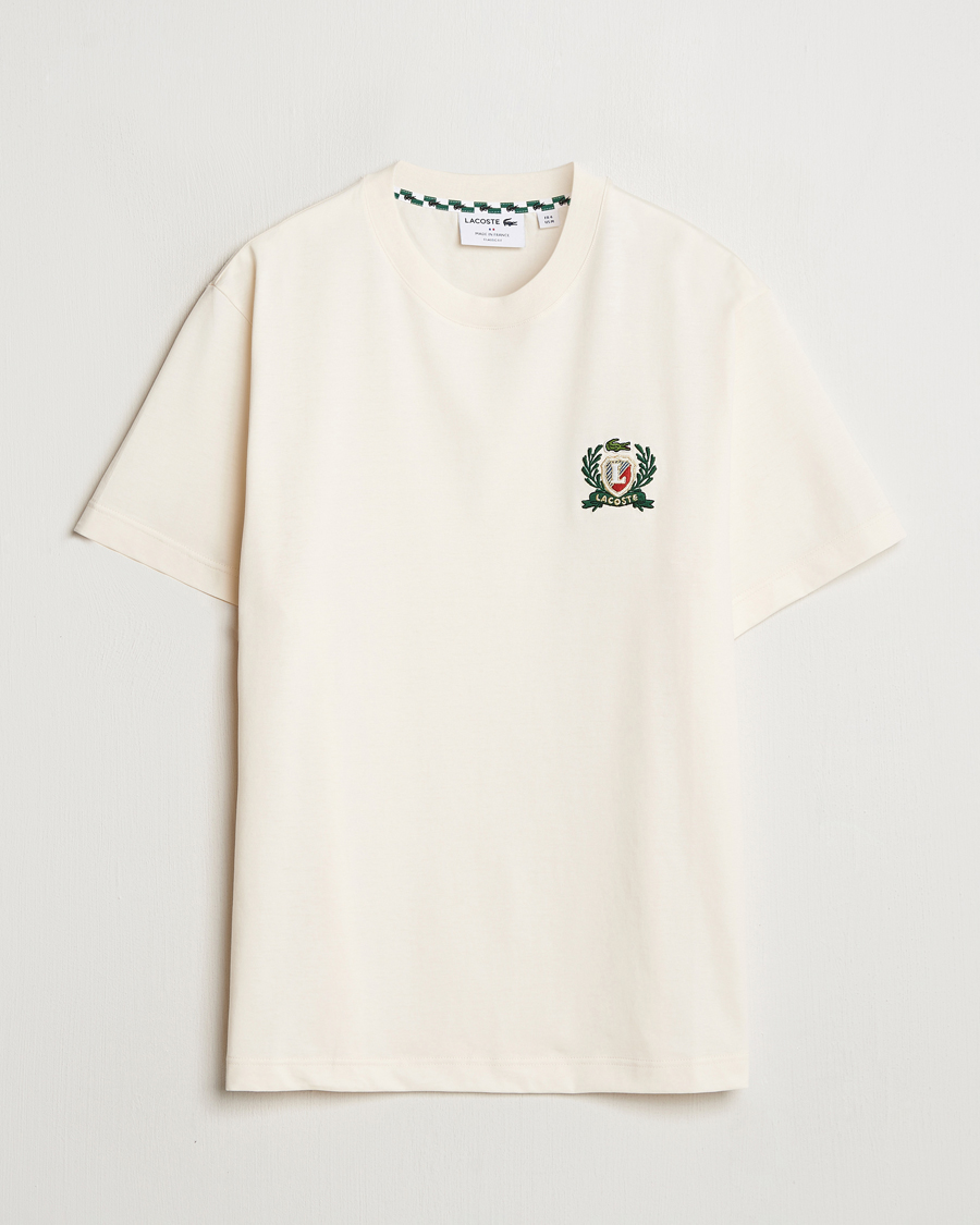 Heren | T-shirts | Lacoste | Classic Fit Embroidered T-Shirt Lapland