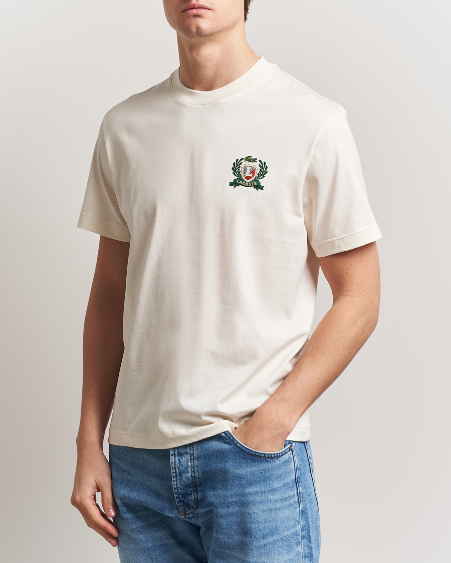 Heren | T-shirts | Lacoste | Classic Fit Embroidered T-Shirt Lapland