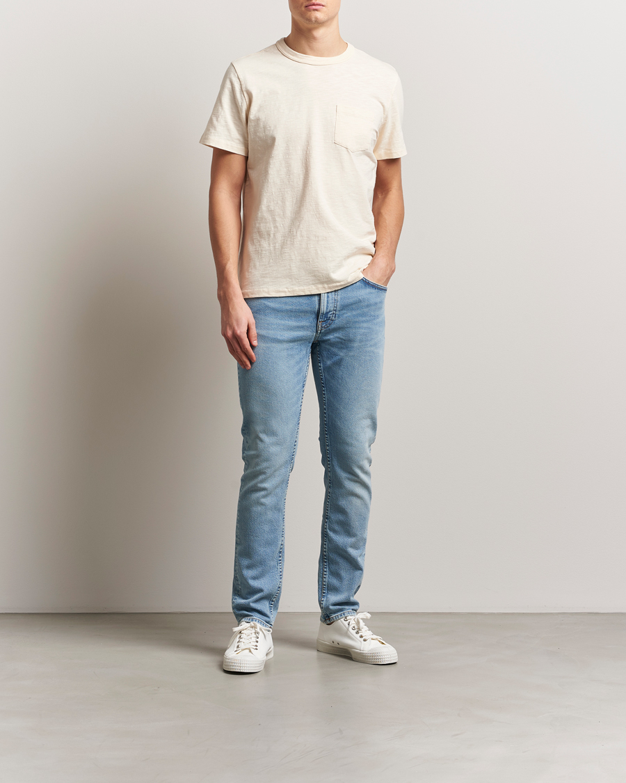 Homme | Jeans | Nudie Jeans | Lean Dean Jeans Blue Noise