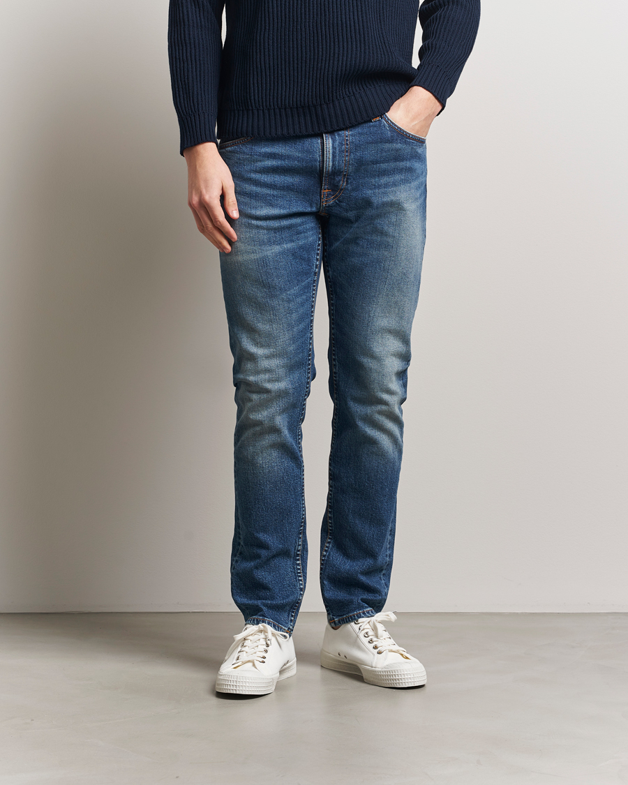 Homme | Jeans | Nudie Jeans | Lean Dean Jeans Worn In Selvage