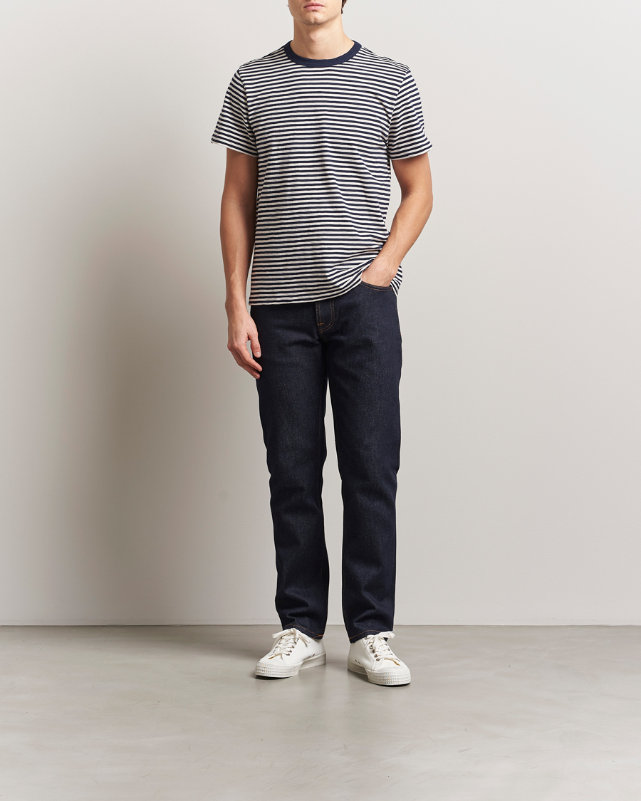 Heren | Jeans | Nudie Jeans | Solid Ollie Jeans Dry Abyss