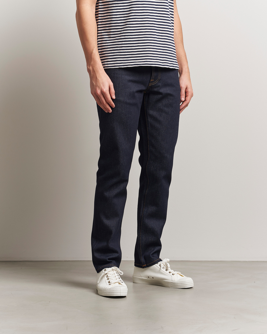 Heren | Jeans | Nudie Jeans | Solid Ollie Jeans Dry Abyss