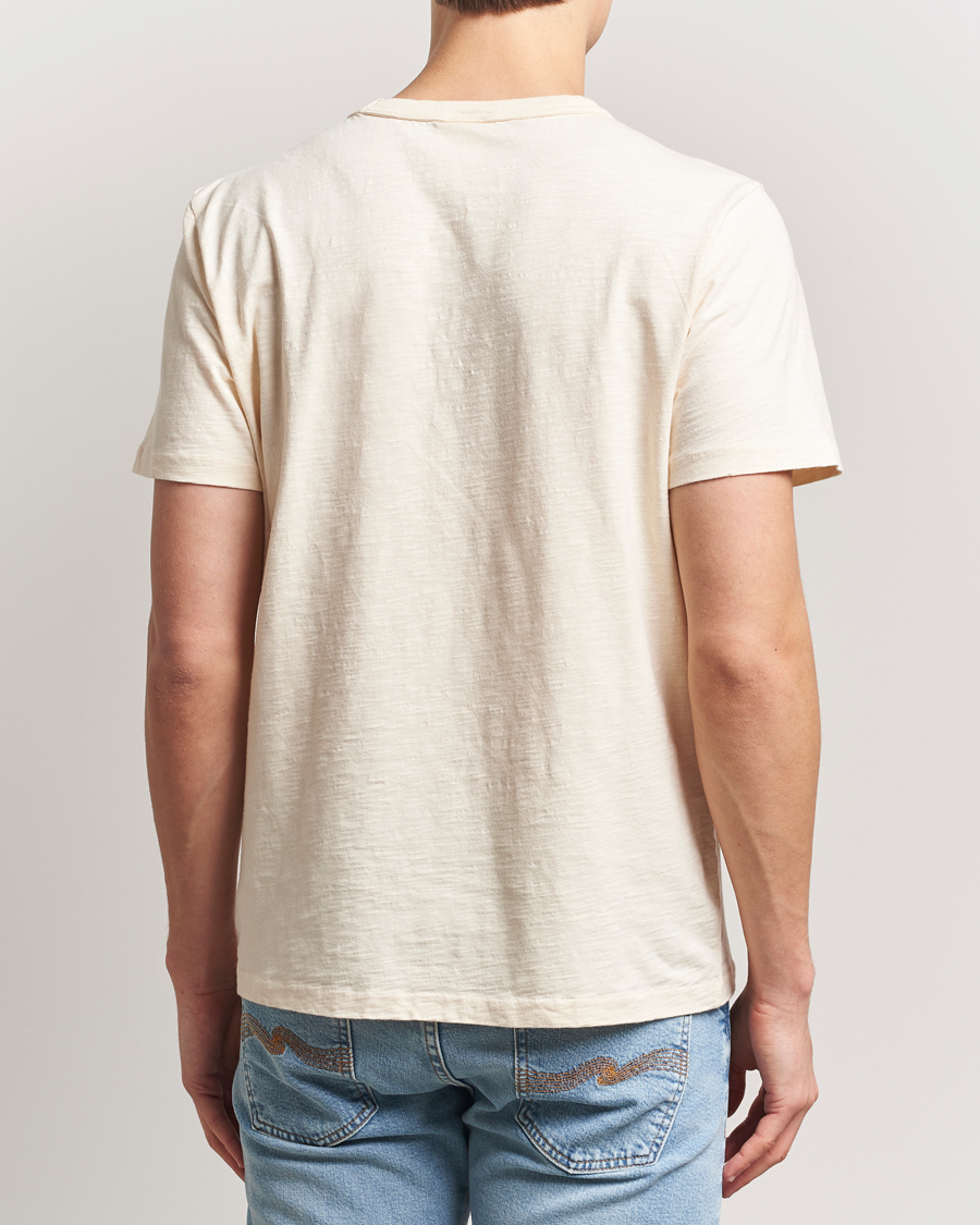 Homme | T-shirts | Nudie Jeans | Roy Heavy Slub T-Shirt Ecru
