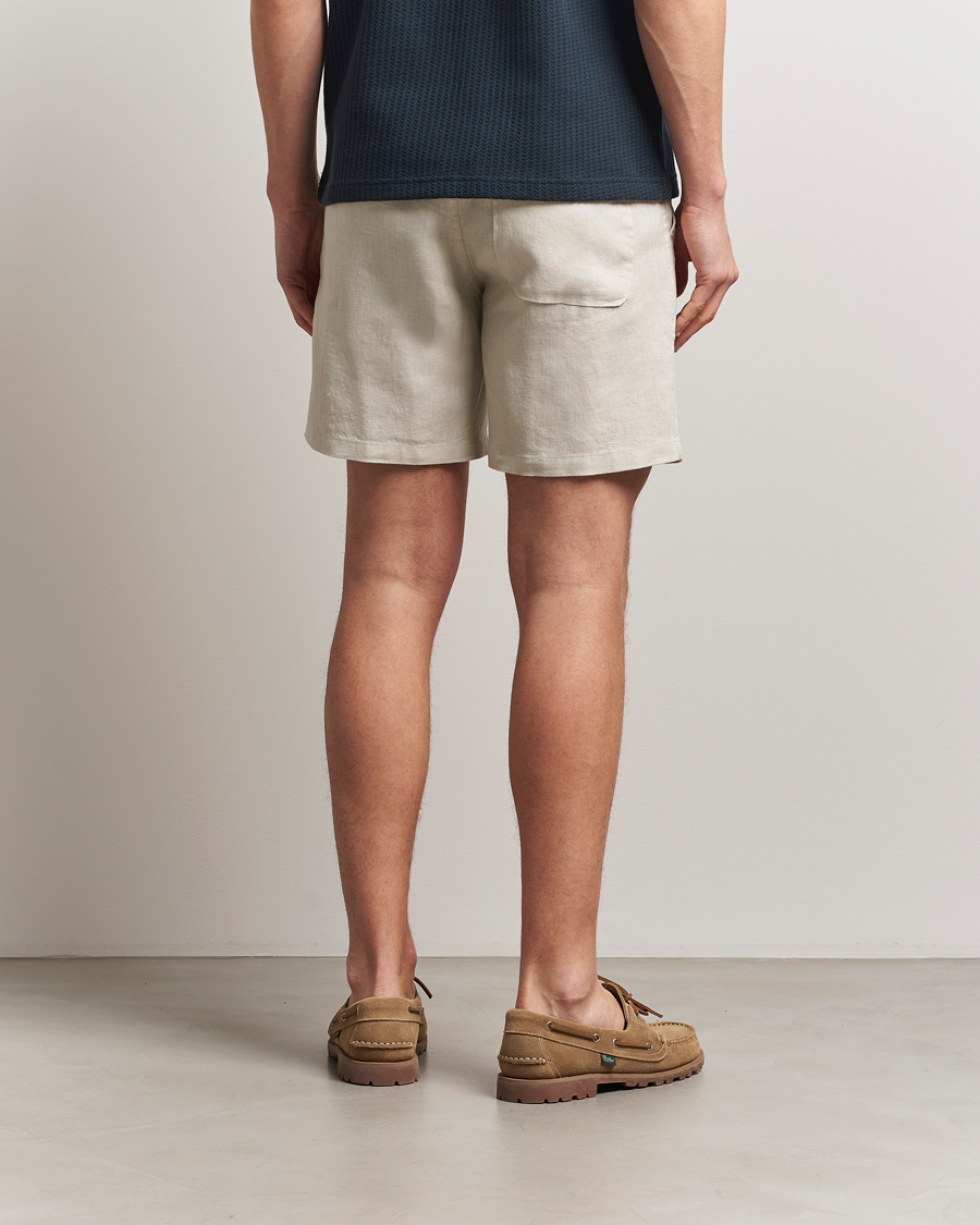 Homme | Shorts | Samsøe Samsøe | Jabari Linen Drawstring Shorts Moonstruck