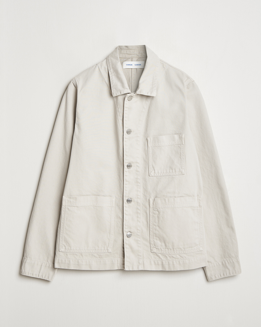 Homme | Chemises | Samsøe Samsøe | New Worker Overshirt Moonstruck