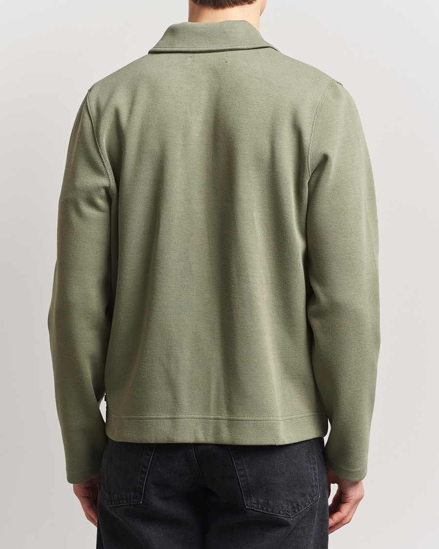 Heren | Truien | Samsøe Samsøe | Hannes Full Zip Sweater Four Leaf Clover