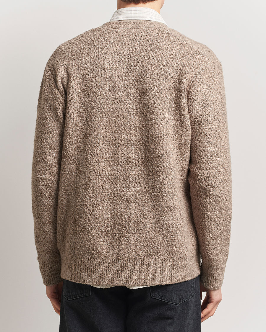 Homme | Pulls Et Tricots | Samsøe Samsøe | Ezra Heavy Knitted Cardigan Greige Melange