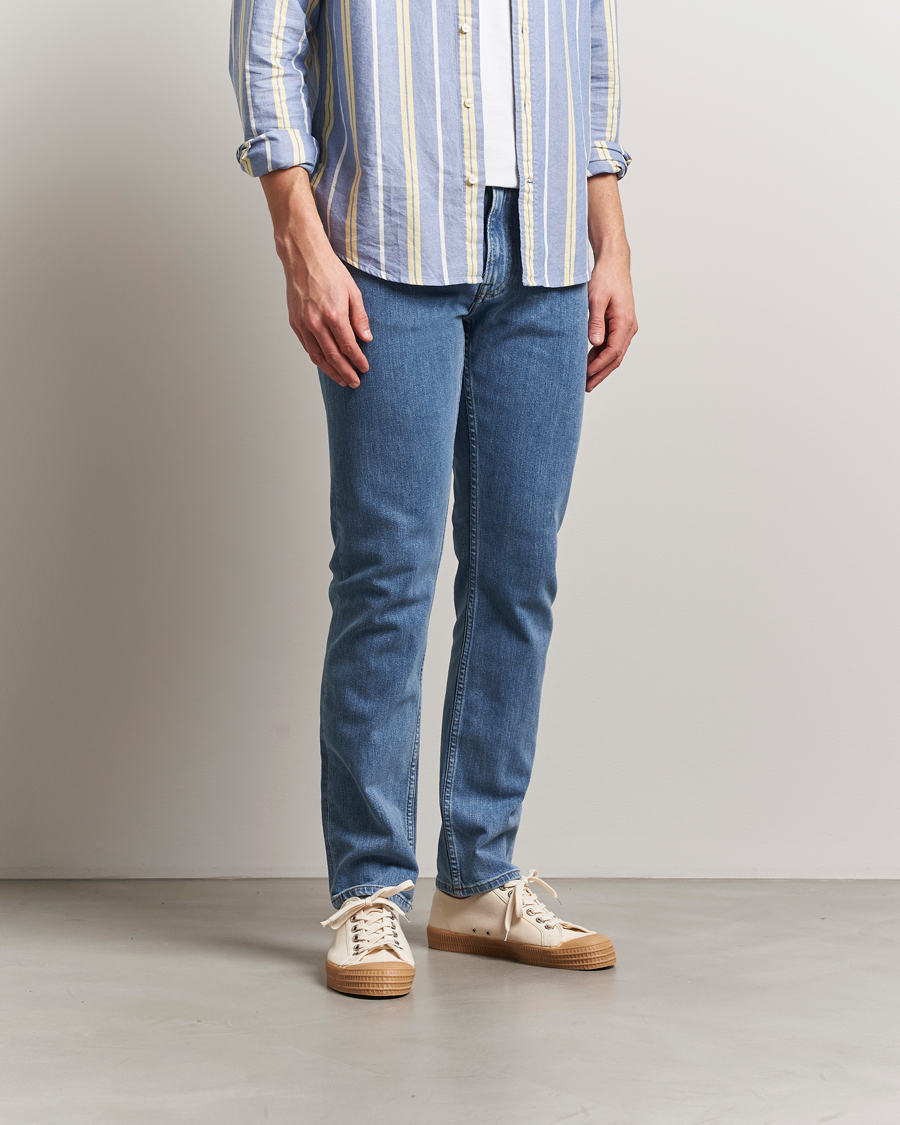 Homme | Jeans | Gant | Regular Fit Jeans Mid Blue Worn In