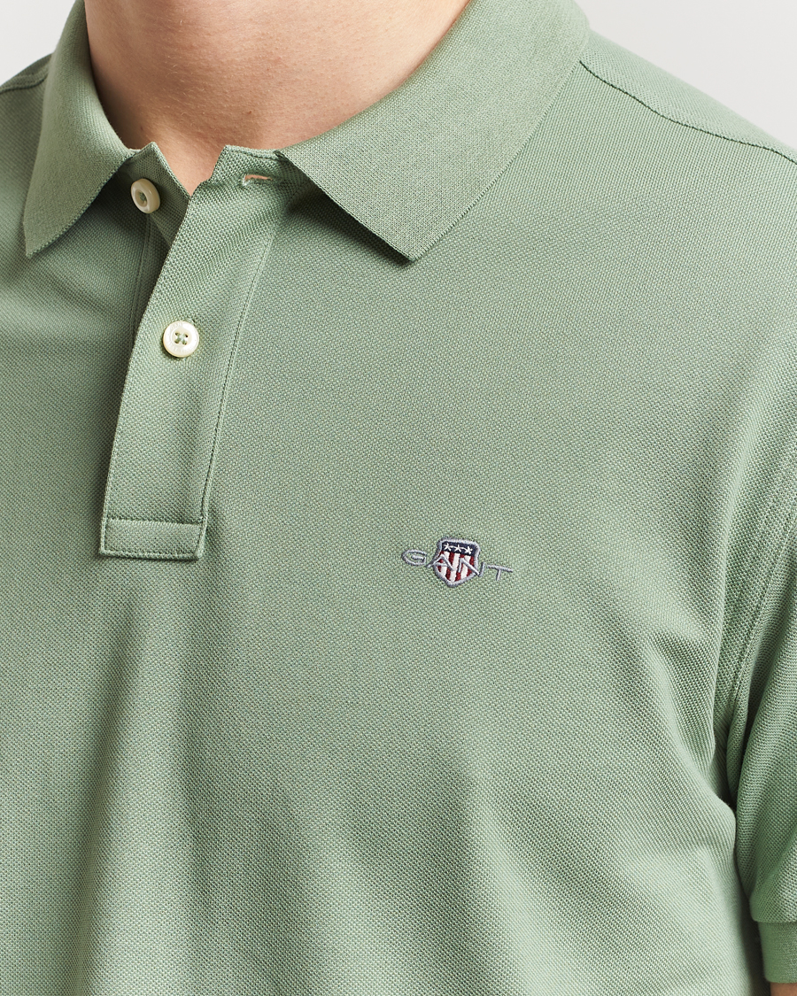 Heren | Polo's | GANT | The Original Polo Kalamata Green