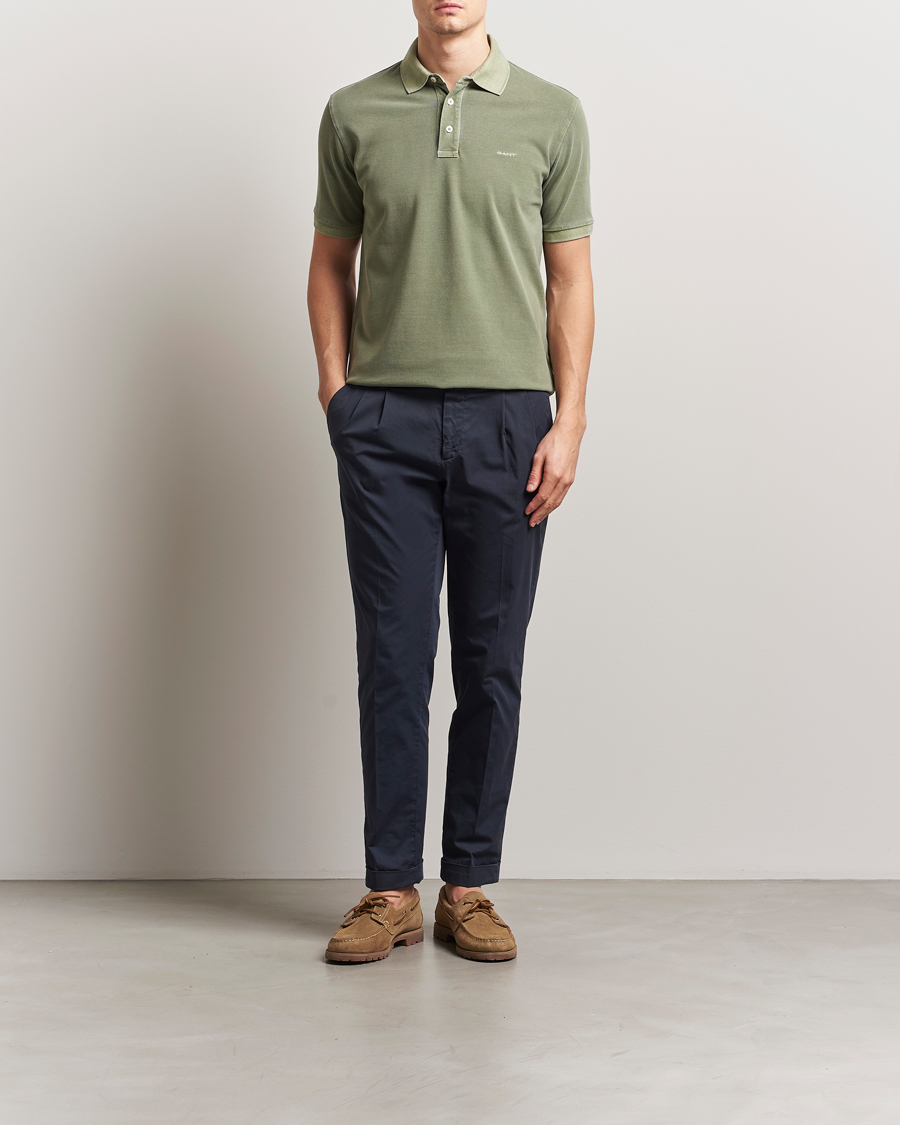 Heren | Polo's | GANT | Sunfaded Polo Kalamata Green