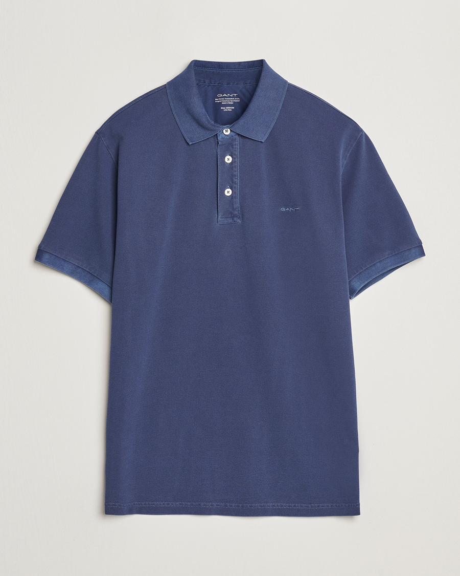 Heren | Polo's | GANT | Sunfaded Polo Persian Blue