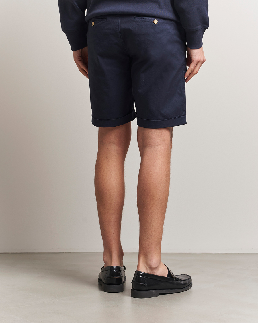 Heren | Korte broek | GANT | Regular Sunfaded Shorts Evening Blue