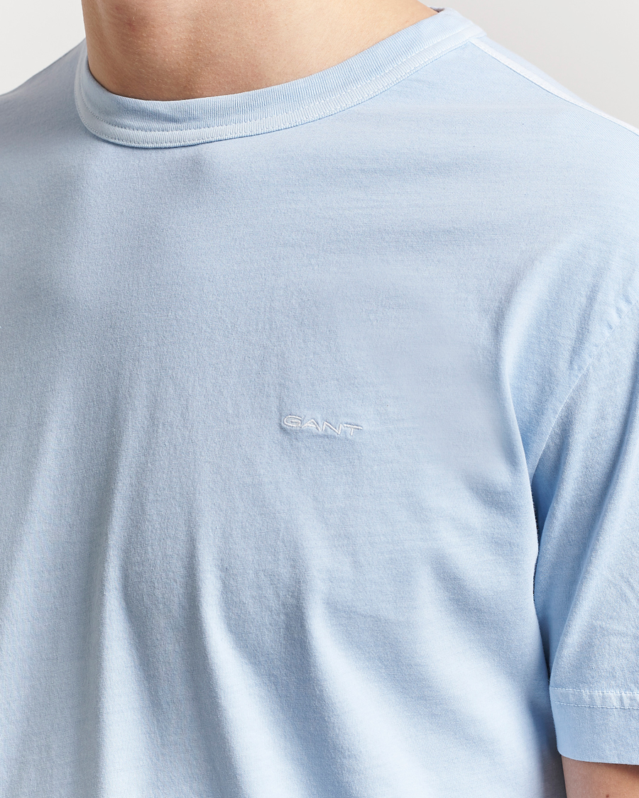 Heren | T-shirts | GANT | Sunfaded T-Shirt Fresh Blue