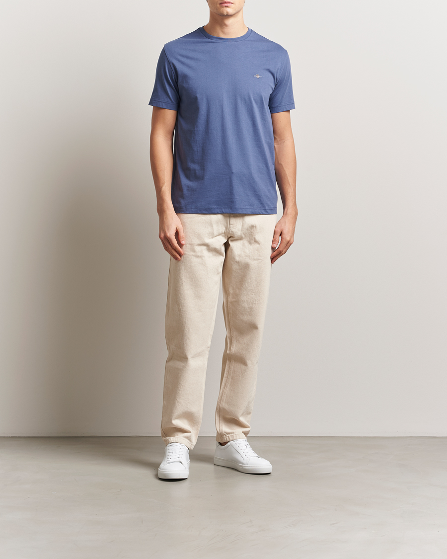 Homme | T-shirts | GANT | The Original T-Shirt Dusty Navy