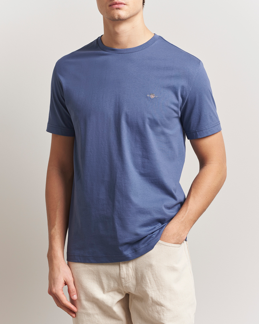 Homme | T-shirts | GANT | The Original T-Shirt Dusty Navy