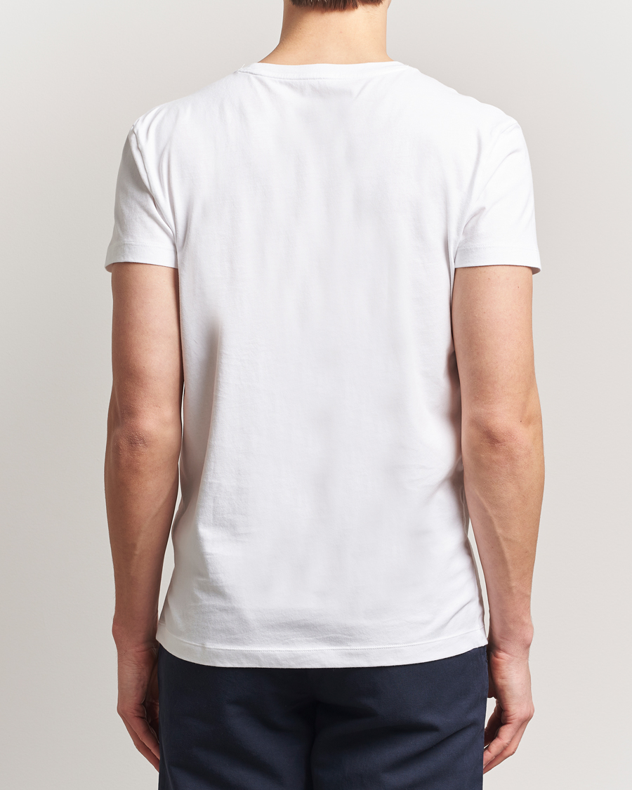 Heren | T-shirts | Gant | 2-Pack Crew Neck T-Shirt Black/White