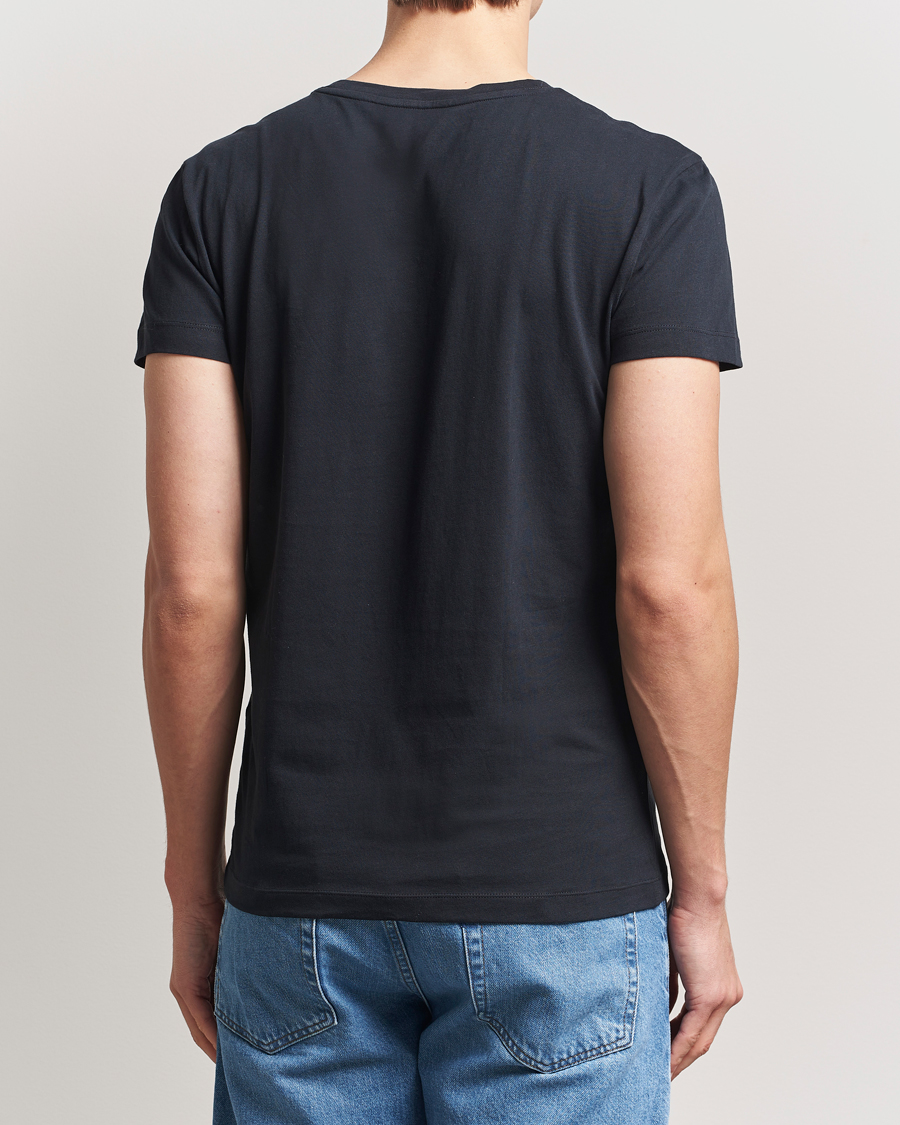 Heren | T-shirts | Gant | 2-Pack Crew Neck T-Shirt Black