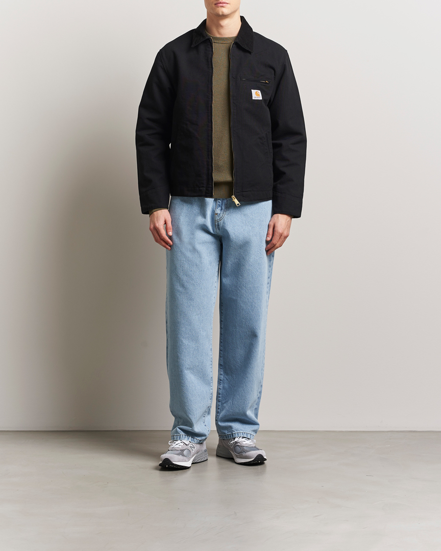 Heren | Jassen | Carhartt WIP | Detroit Jacket Dearborn Canvas Black