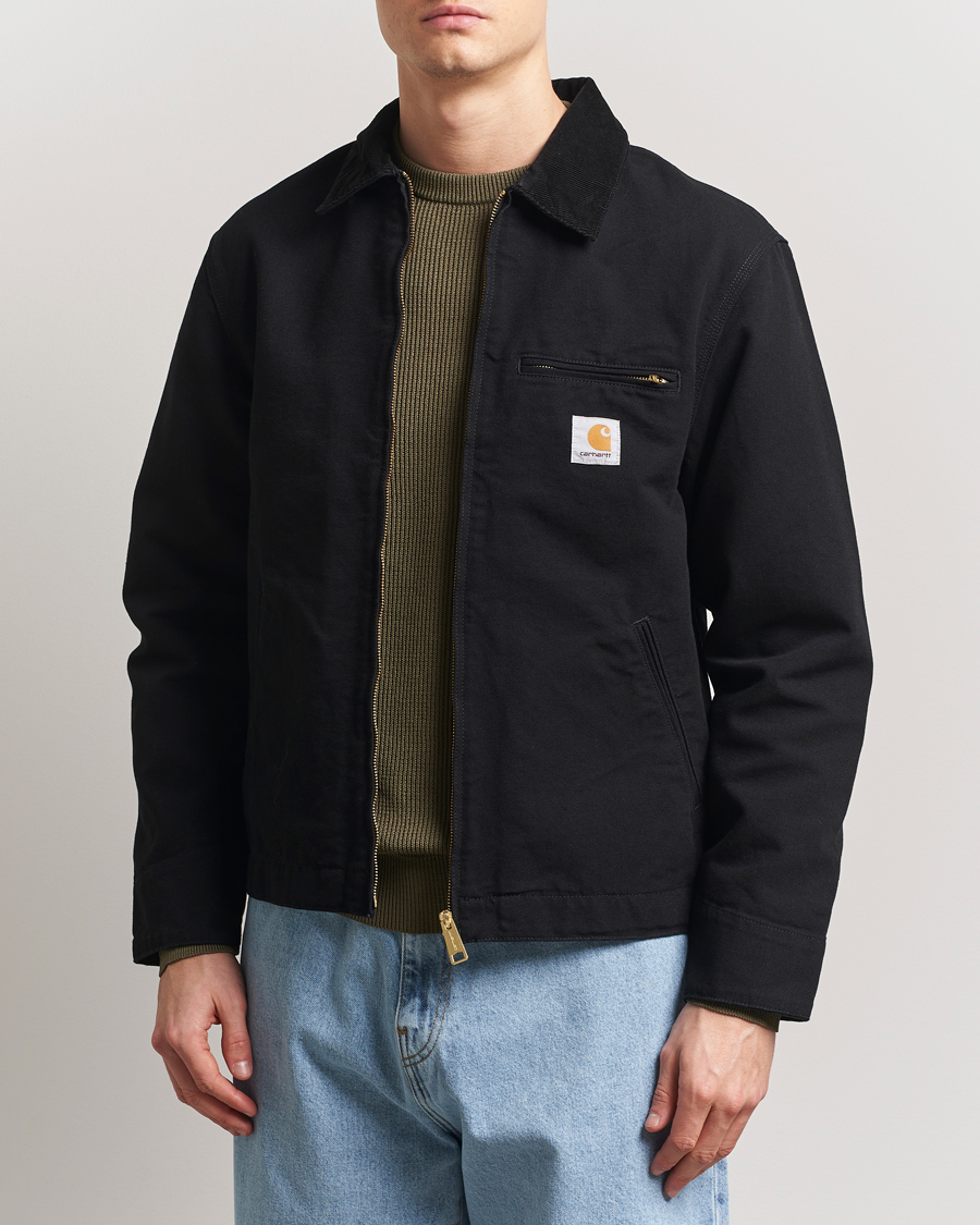 Homme | Manteaux Et Vestes | Carhartt WIP | Detroit Jacket Dearborn Canvas Black