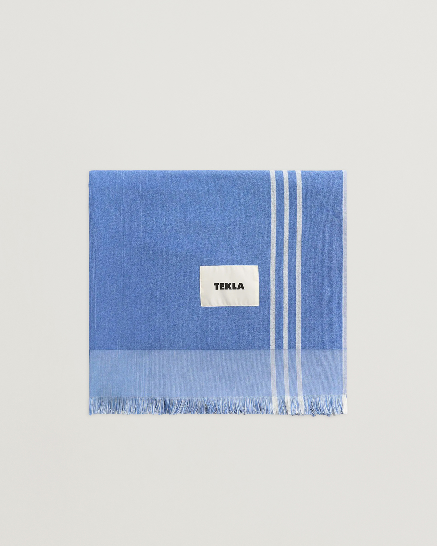 Homme | Tissus | Tekla | Organic Terry Beach Towel Azul