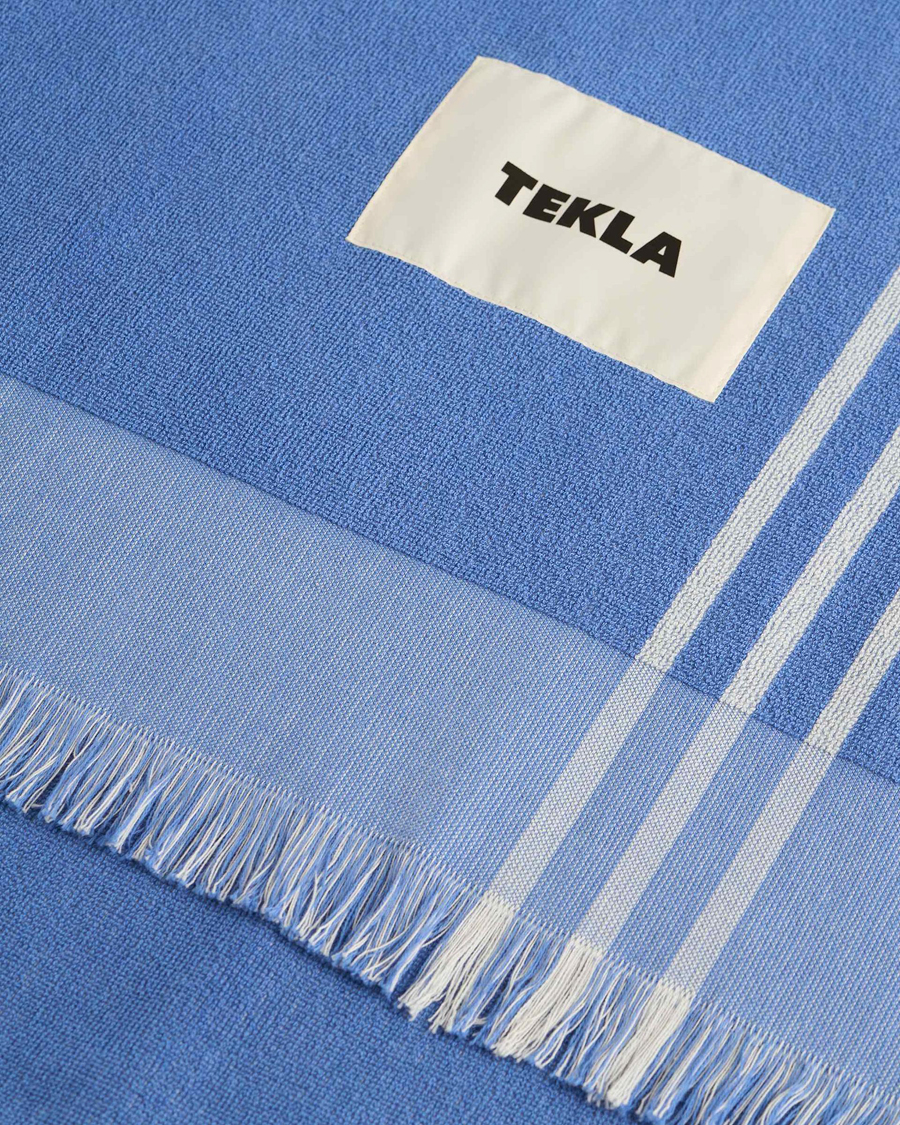 Homme | Tissus | Tekla | Organic Terry Beach Towel Azul