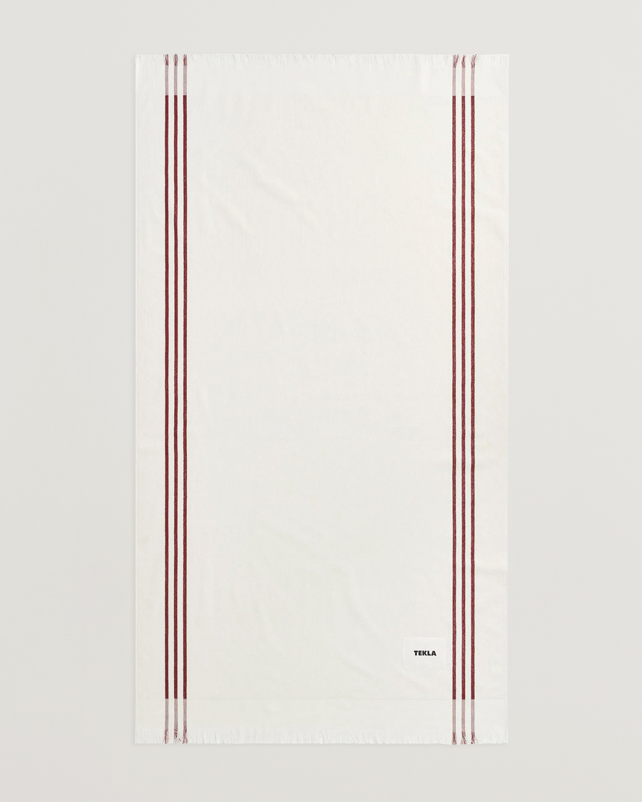 Heren | Stoffen | Tekla | Organic Terry Beach Towel Clay