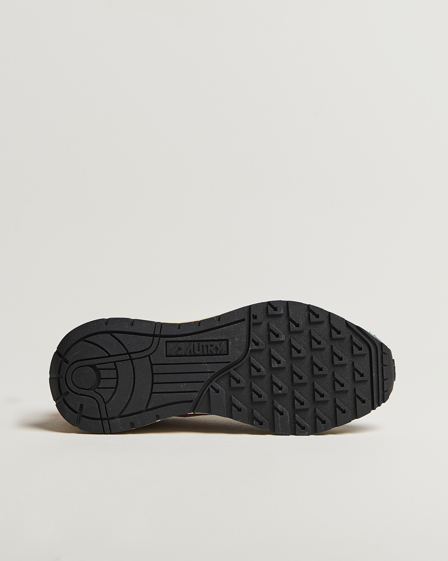 Heren | Sneakers | Autry | Reelwind Running Sneaker Green/Orange