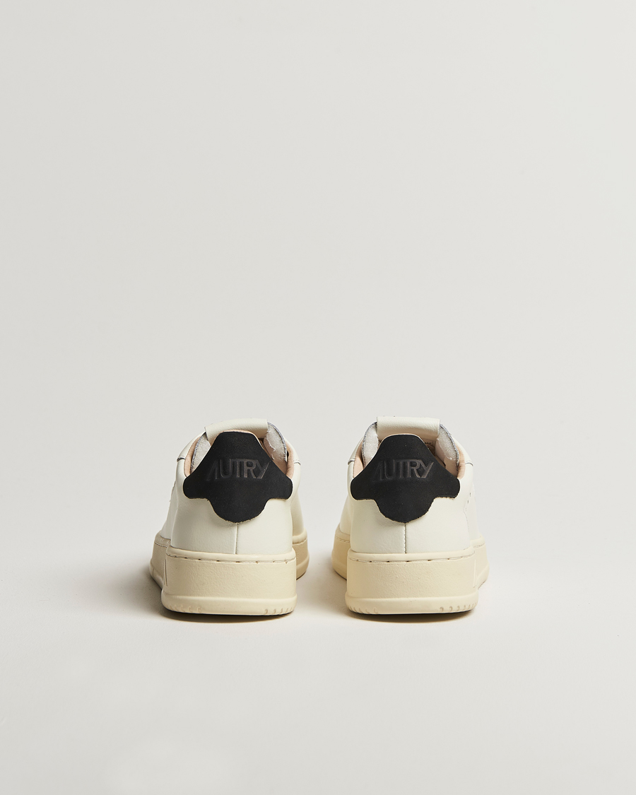 Heren | Sneakers | Autry | Dallas Low Leather Sneaker Marshmallow/Black