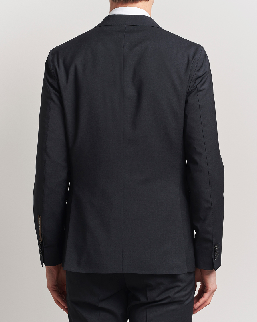 Homme | Blazers | Oscar Jacobson | Ego Wool Blend Blazer Black