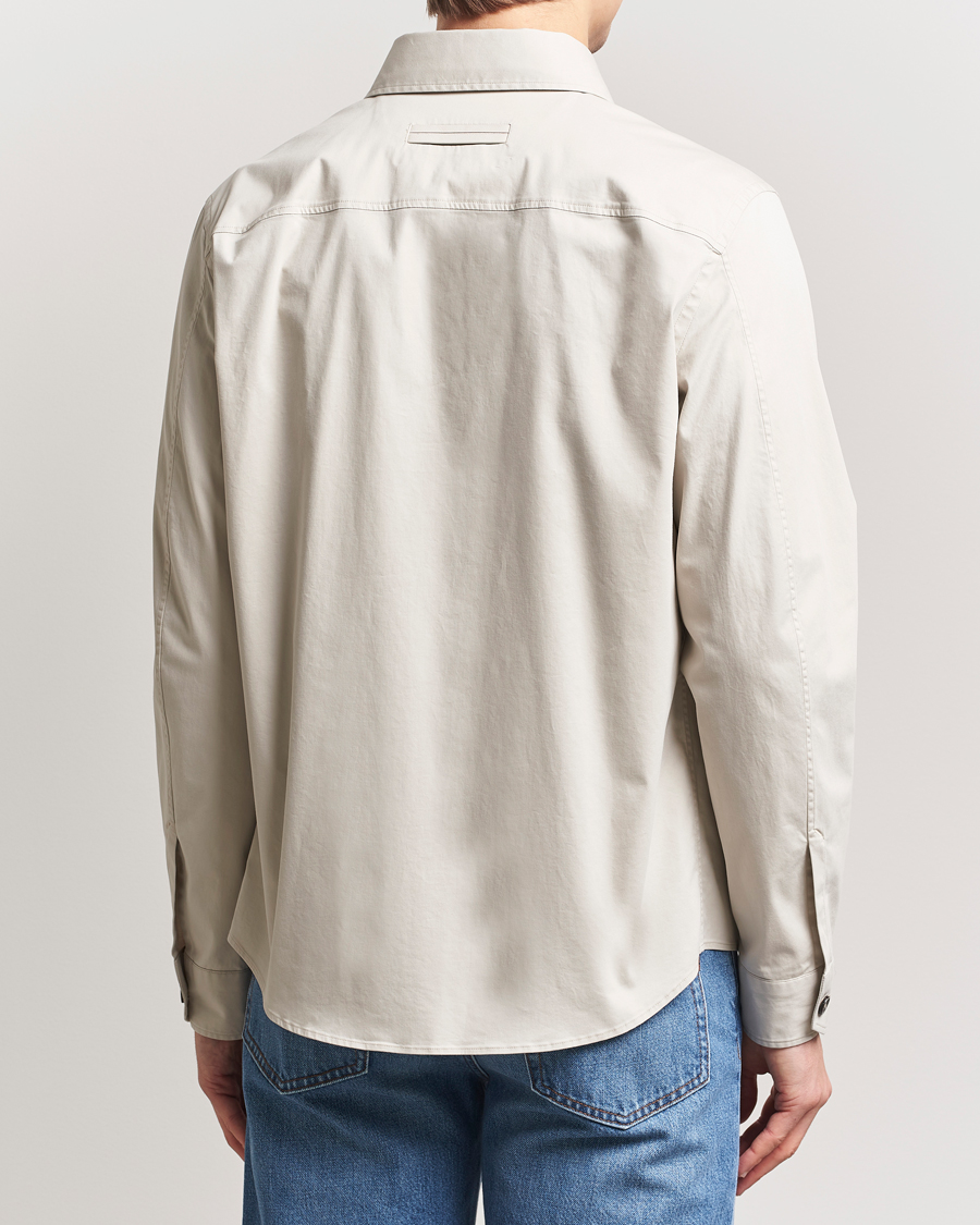 Homme | Chemises | Zegna | Premium Cotton Overshirt Beige