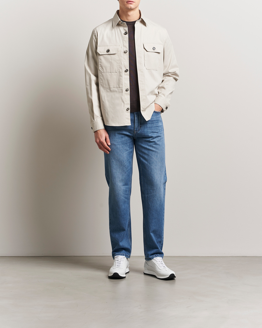 Heren | Jeans | Zegna | 5-Pocket Denim Jeans Medium Blue Wash