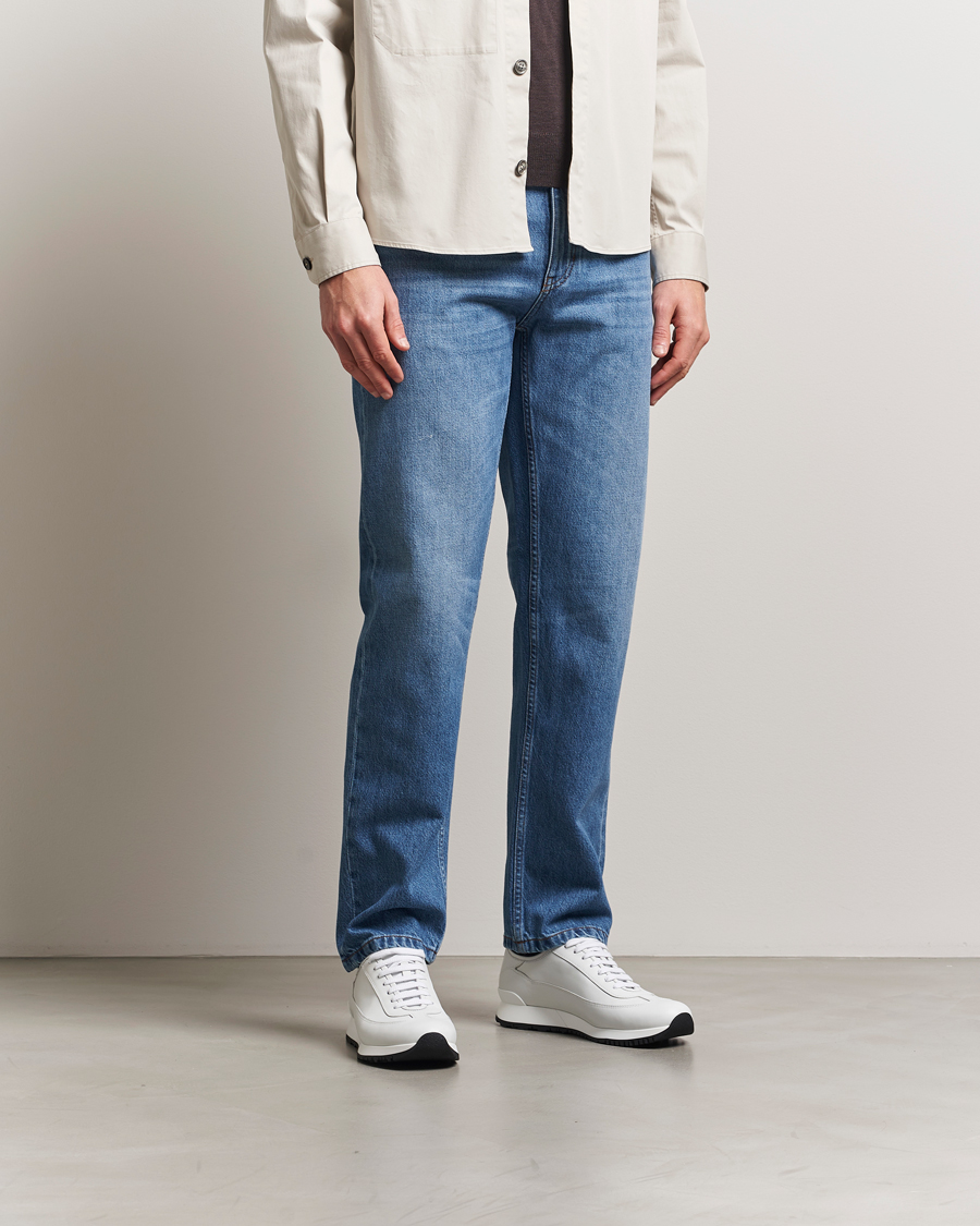Heren | Jeans | Zegna | 5-Pocket Denim Jeans Medium Blue Wash
