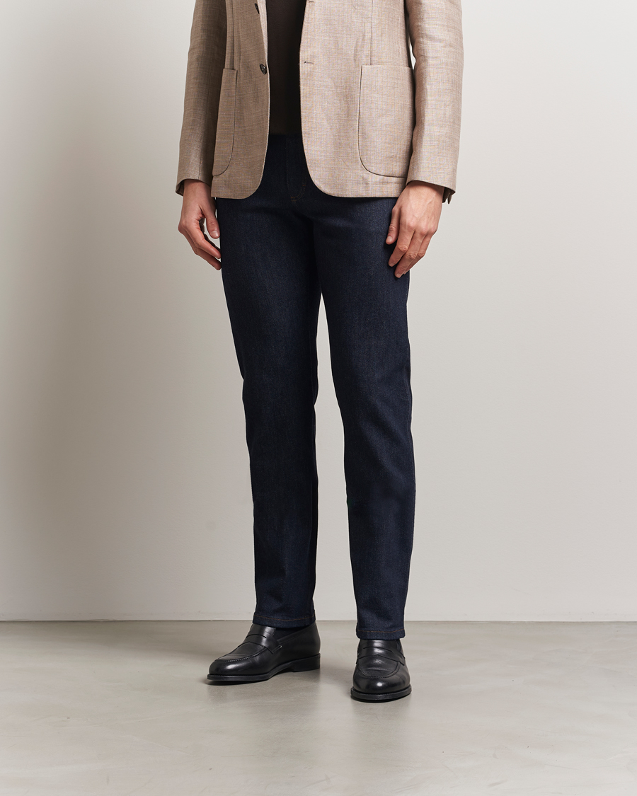 Homme | Pantalons | Zegna | 5-Pocket Denim Jeans Dark Rinse