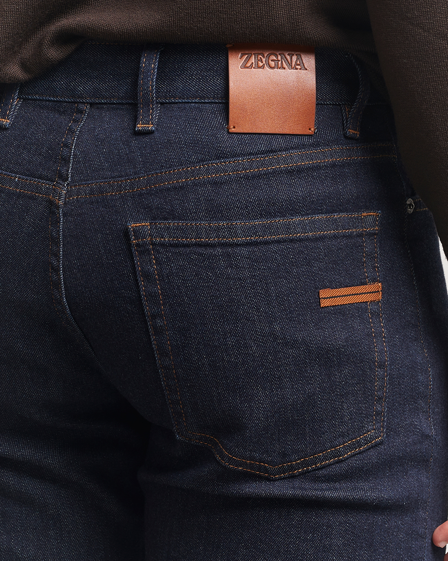 Homme | Pantalons | Zegna | 5-Pocket Denim Jeans Dark Rinse